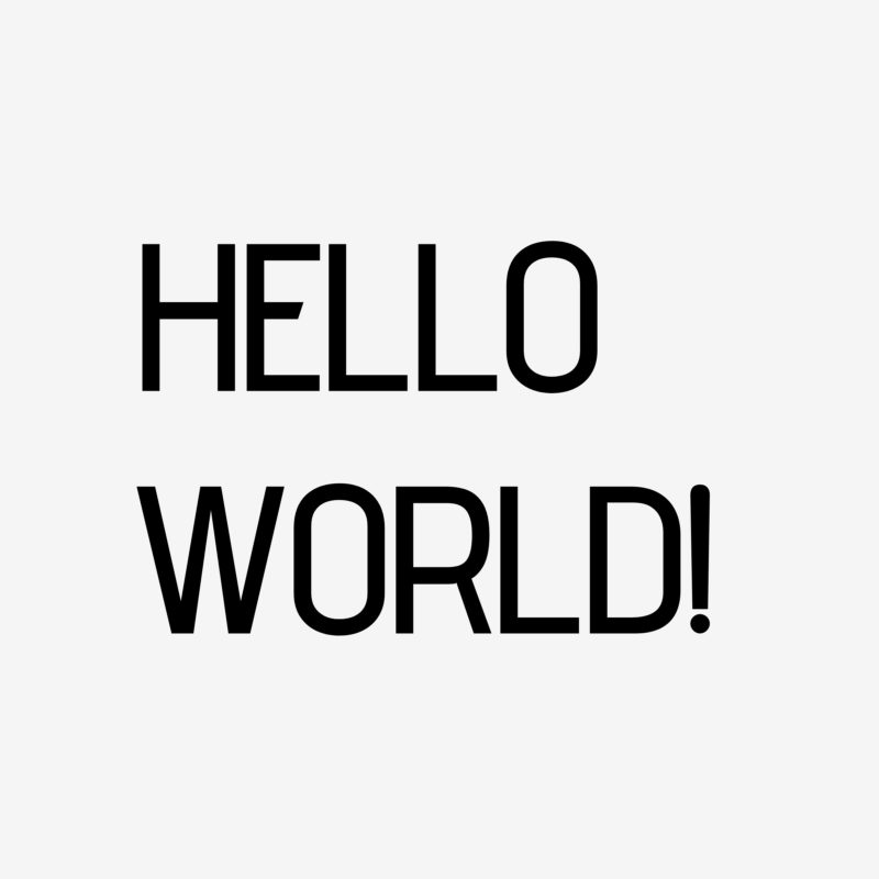 Hello World!